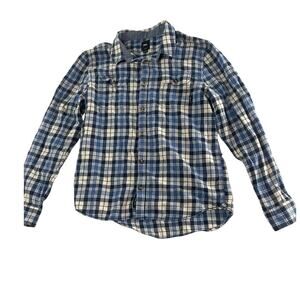 Vans Off The Wall Plaid Flannel Shirt | Classic Fit Skate Style | Size Large